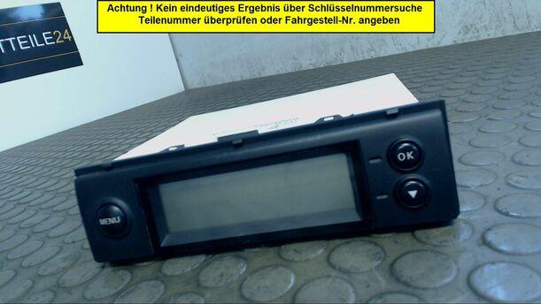 Foto: DISPLAY/BORDCOMPUTER eines Nissan Micra 1.5 dCi
