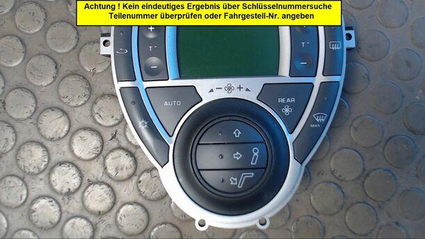 Foto: HEIZUNGSBETÄTIGUNG eines Citroen C8 2.2 HDi acenta