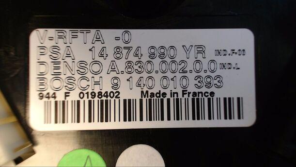 Foto: HEIZUNGSBETÄTIGUNG eines Citroen C8 2.2 HDi acenta
