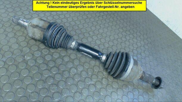 Foto: ANTRIEBSWELLE VORN LINKS eines Opel Astra 1.9 CDTI DPF acenta
