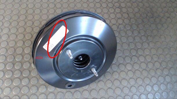Foto: BREMSKRAFTVERSTÄRKER eines Ford Ka 1.2 Start-Stopp-System acenta