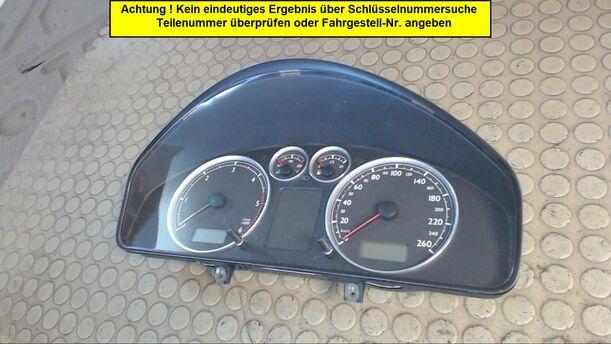 Foto: TACHOEINHEIT eines VW Sharan 1.9 TDI GL