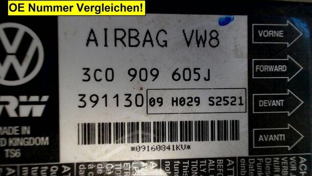 Foto: STEUERGERÄT AIRBAG eines VW Passat Variant 2.0 TDI GL
