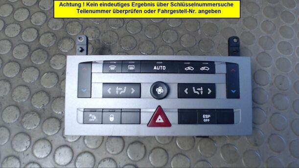 Foto: HEIZUNGSBETÄTIGUNG eines Peugeot 407 SW HDi 135 GL
