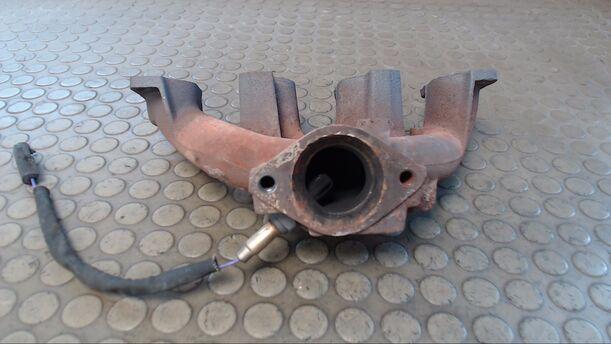 Foto: AUSPUFFKRÜMMER X14SZ eines Opel Corsa GL