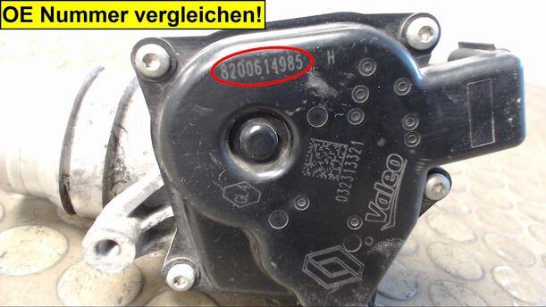 Foto: DROSSELKLAPPENSTUTZEN VALEO eines Nissan NV200 1.5 EU5 GL