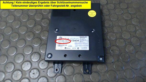 Foto: BLUETOOTH STEUERGERÄT/ INTERFACEBOX eines VW Passat Variant 2.0 TDI GL
