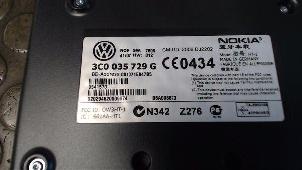 Foto: BLUETOOTH STEUERGERÄT/ INTERFACEBOX eines VW Passat Variant 2.0 TDI GL
