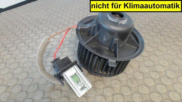 Foto: HEIZUNGSGEBLÄSE eines VW Golf 1.4 GL