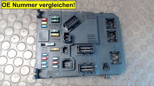Foto: BORDNETZSTEUERGERÄT BSI eines Peugeot 407 SW HDi 135 GL