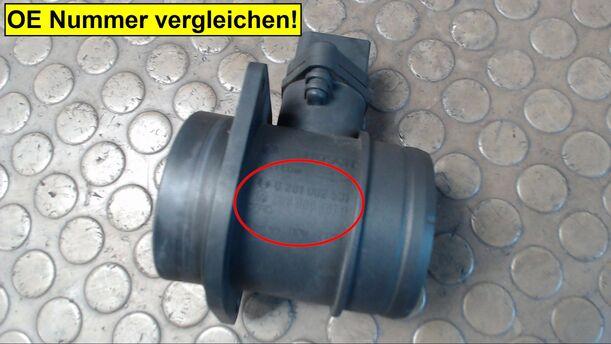 Foto: LUFTMASSENMESSER BOSCH eines VW Shuttle Kurz GL