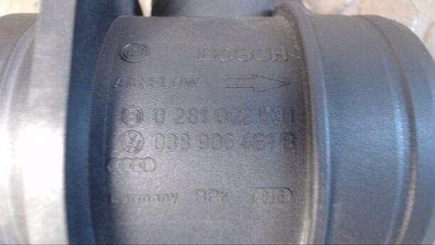 Foto: LUFTMASSENMESSER BOSCH eines VW Shuttle Kurz GL