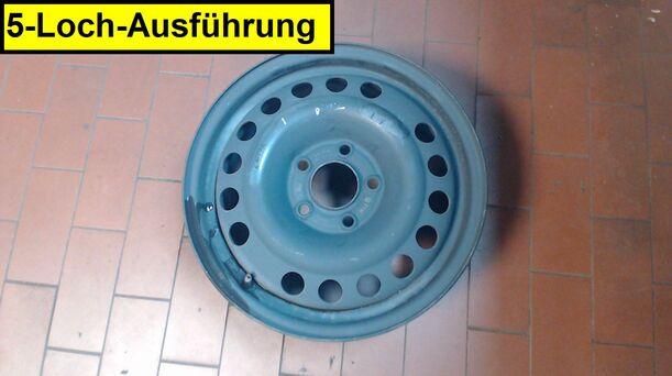 Foto: STAHLFELGE 6X15 ET49 eines Opel Vectra 1.8 Caravan