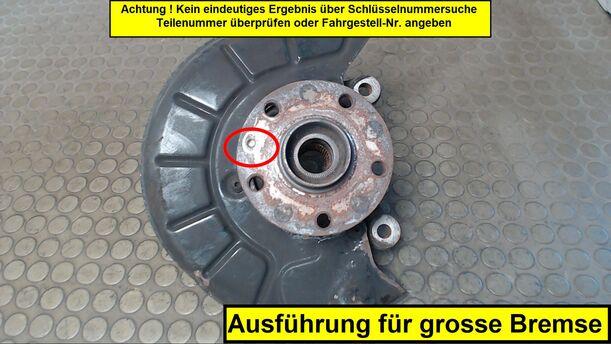 Foto: ACHSSCHENKEL VORNE RECHTS eines VW Caddy 1.9 TDI Eco