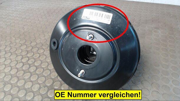Foto: BREMSKRAFTVERSTÄRKER eines Mercedes-Benz A 180 CDI GL