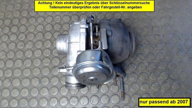 Foto: TURBOLADER eines Renault Scenic 1.9 dCi FAP GT