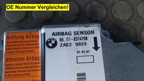 Foto: STEUERGERÄT AIRBAG eines BMW 316i compact GL