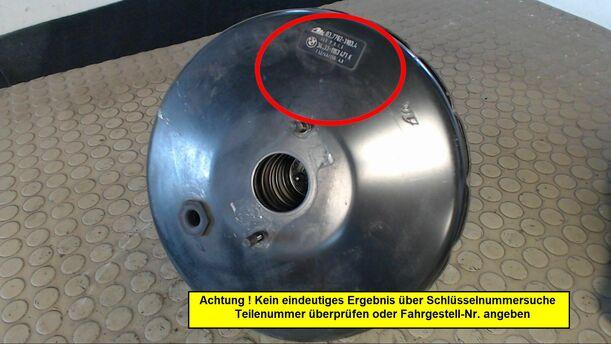 Foto: BREMSKRAFTVERSTÄRKER eines BMW 316i compact GL