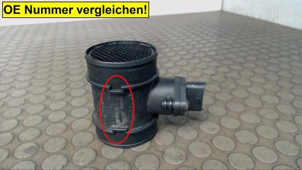 Foto: LUFTMASSENMESSER BOSCH eines Opel Astra 2.0 DTI GL
