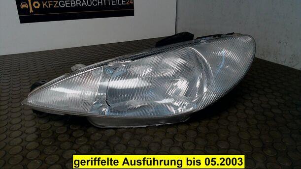 Foto: SCHEINWERFER LINKS eines Peugeot 206 SW 75 GL