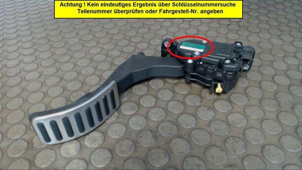 Foto: GASPEDAL eines VW Polo 1.4 TDI GL