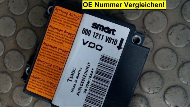 Foto: STEUERGERÄT AIRBAG eines Smart smart fortwo cabrio softtouch GL