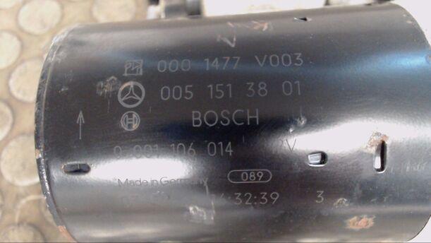 Foto: ANLASSER / STARTER  BOSCH) eines Smart smart fortwo cabrio softtouch GL