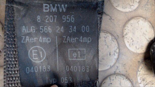 Foto: SICHERHEITSGURT VORN RECHTS (4/5-Türer) eines BMW 320d touring GL