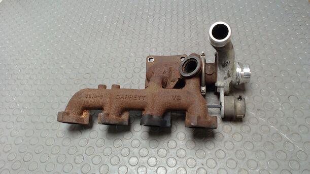 Foto: TURBOLADER MIT AUSPUFFKRÜMMER eines Ford Focus Turnier DI XL