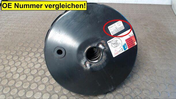 Foto: BREMSKRAFTVERSTÄRKER eines Peugeot 607 HDI 135 Cup