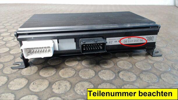 Foto: AUDIOVERSTÄRKERR / ENDSTUFE JBL eines Peugeot 607 HDI 135 Cup