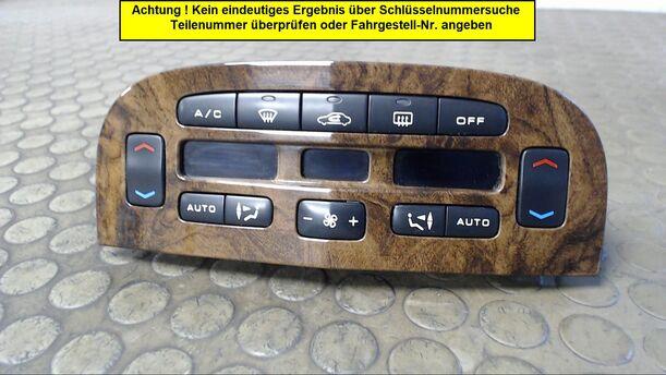 Foto: HEIZUNGSBETÄTIGUNG eines Peugeot 607 HDI 135 Cup