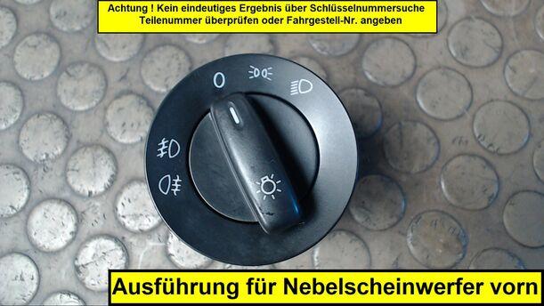 Foto: LICHTSCHALTER eines VW Golf 1.9 TDI