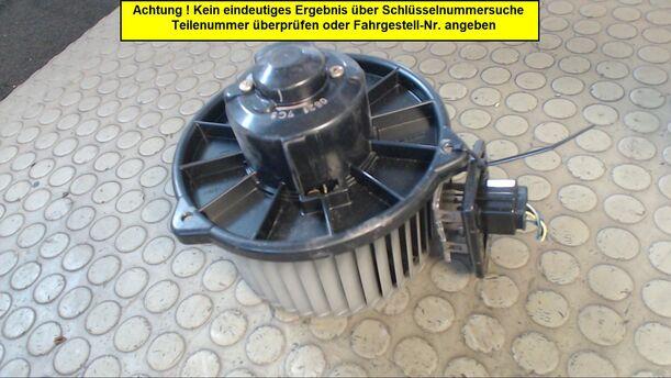 Foto: HEIZUNGSGEBLÄSE eines Toyota Yaris 1.0