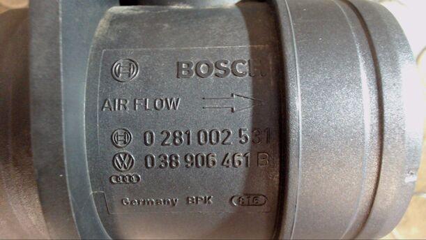 Foto: LUFTMASSENMESSER BOSCH eines Seat Ibiza 1.4 TDI Eco