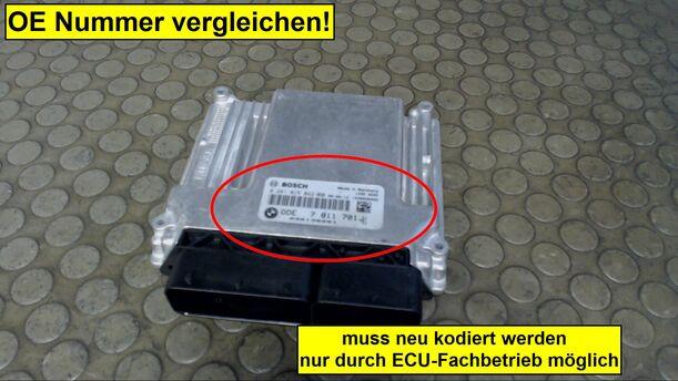 Foto: STEUERGERÄT DIESELEINSPRITZUNG eines BMW 318d DPF Touring CL