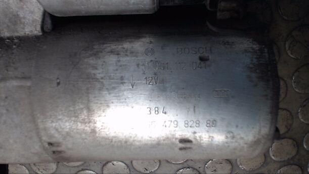 Foto: ANLASSER / STARTER BOSCH eines Peugeot 206 75 Eco