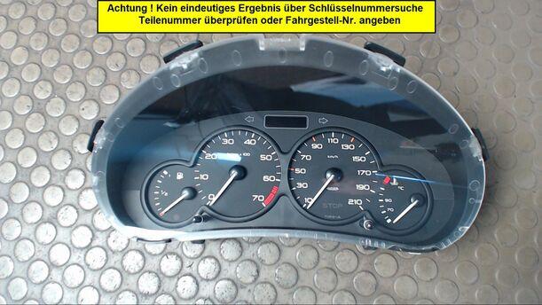 Foto: TACHOEINHEIT eines Peugeot 206 75 CL