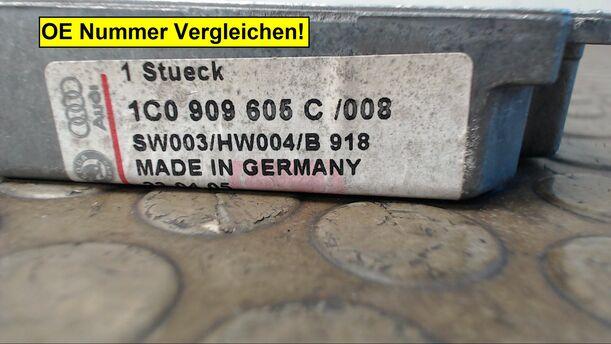 Foto: STEUERGERÄT AIRBAG eines VW Passat Variant 1.9 TDI