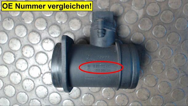 Foto: LUFTMASSENMESSER BOSCH eines VW Passat Variant 1.9 TDI