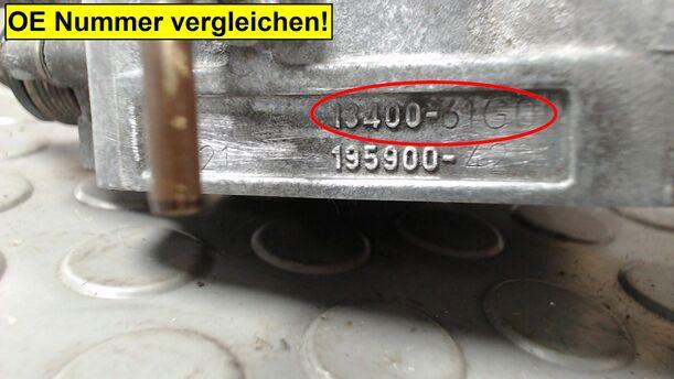 Foto: DROSSELKLAPPE/ DROSSELKLAPPENSTUTZEN eines Suzuki Baleno 1.3
