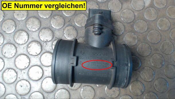 Foto: LUFTMASSENMESSER BOSCH eines Opel Corsa 1.0 12V CL