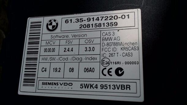 Foto: CAS STEUERGERÄT eines BMW 318d DPF Touring CL