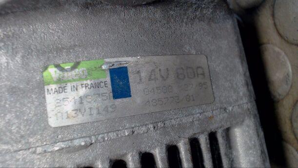 Foto: LICHTMASCHINE eines Volvo 460 2.0i GL