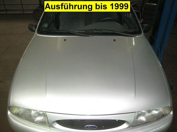 Foto: MOTORHAUBE eines Ford Fiesta Eco
