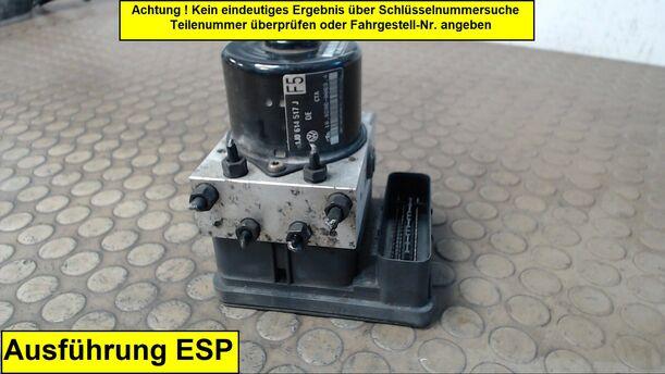 Foto: HAUPTBREMSAGGREGAT ABS eines Audi A3 1.9 TDI CL