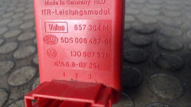 Foto: WIDERSTAND HEIZUNGSGEBLÄSE eines Audi A3 1.9 TDI CL