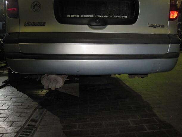 Foto: STOSSFÄNGER HINTEN eines Renault Laguna Grandtour 2.0 16V Comfortline