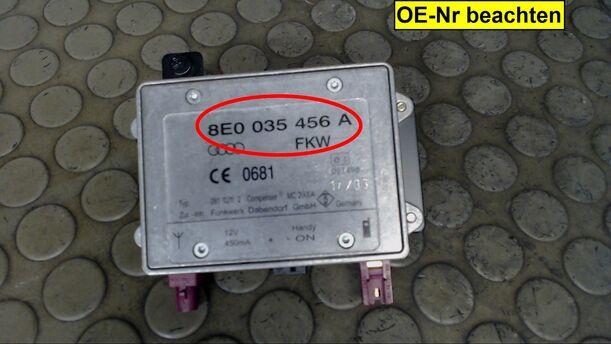 Foto: ANTENNENVERSTÄRKER eines Audi A4 Avant 2.5 TDI quattro CL