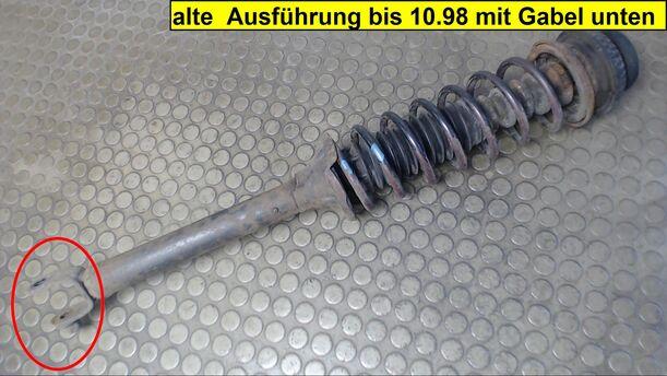 Foto: FEDERBEIN HINTEN LINKS eines Ford Fiesta Ambiente